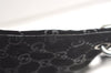 Authentic GUCCI Vintage Bamboo Shoulder Hand Bag Purse Suede Leather Black 5106K