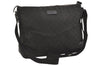 Authentic GUCCI Shoulder Cross Body Bag GG Canvas Leather 110054 Black 5107J