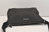 Authentic GUCCI Shoulder Cross Body Bag GG Canvas Leather 110054 Black 5107J