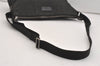 Authentic GUCCI Shoulder Cross Body Bag GG Canvas Leather 110054 Black 5107J