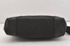 Authentic GUCCI Shoulder Cross Body Bag GG Canvas Leather 110054 Black 5107J