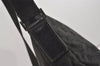 Authentic GUCCI Shoulder Cross Body Bag GG Canvas Leather 110054 Black 5107J