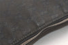 Authentic GUCCI Shoulder Cross Body Bag GG Canvas Leather 110054 Black 5107J