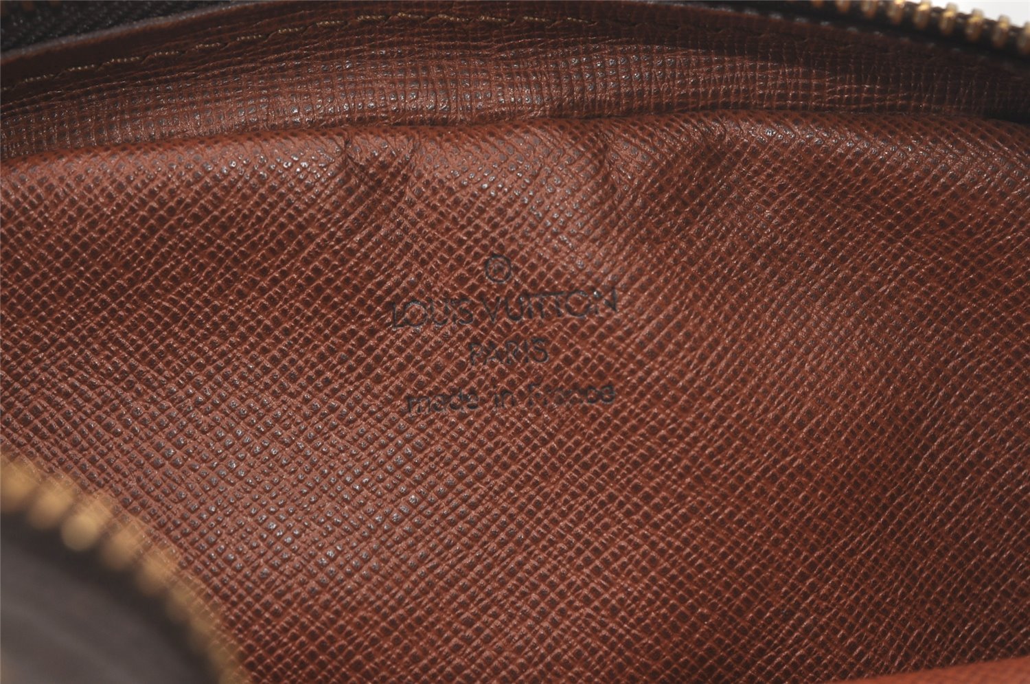 Authentic Louis Vuitton Monogram Danube Shoulder Cross Bag M45266 LV Junk 5108I