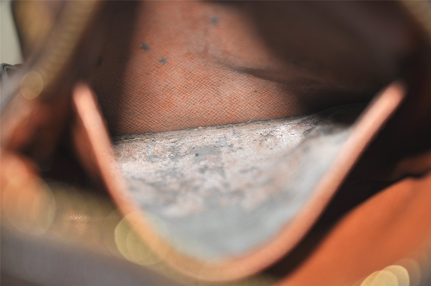 Authentic Louis Vuitton Monogram Danube Shoulder Cross Bag M45266 LV Junk 5108I