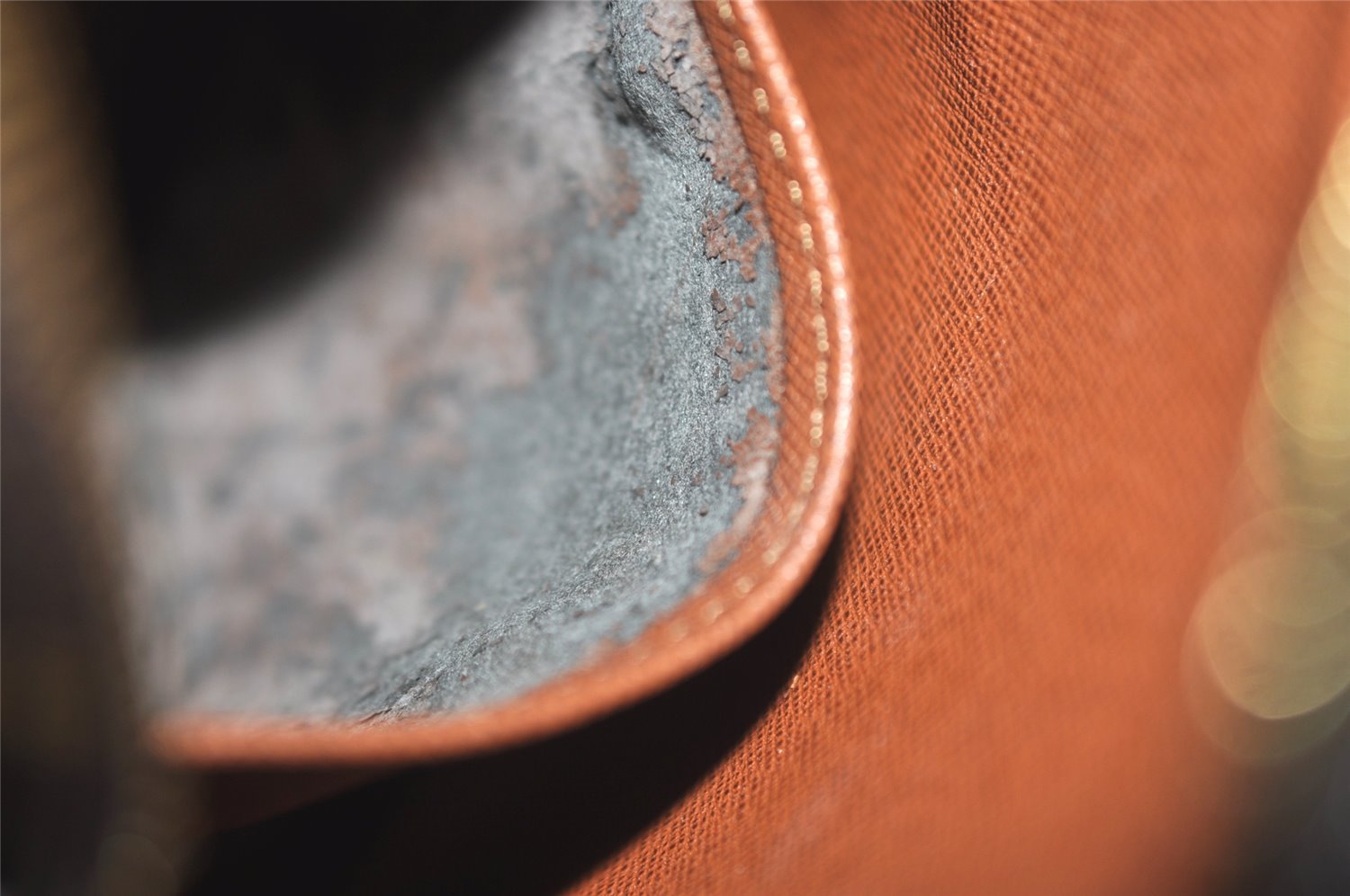 Authentic Louis Vuitton Monogram Danube Shoulder Cross Bag M45266 LV Junk 5108I