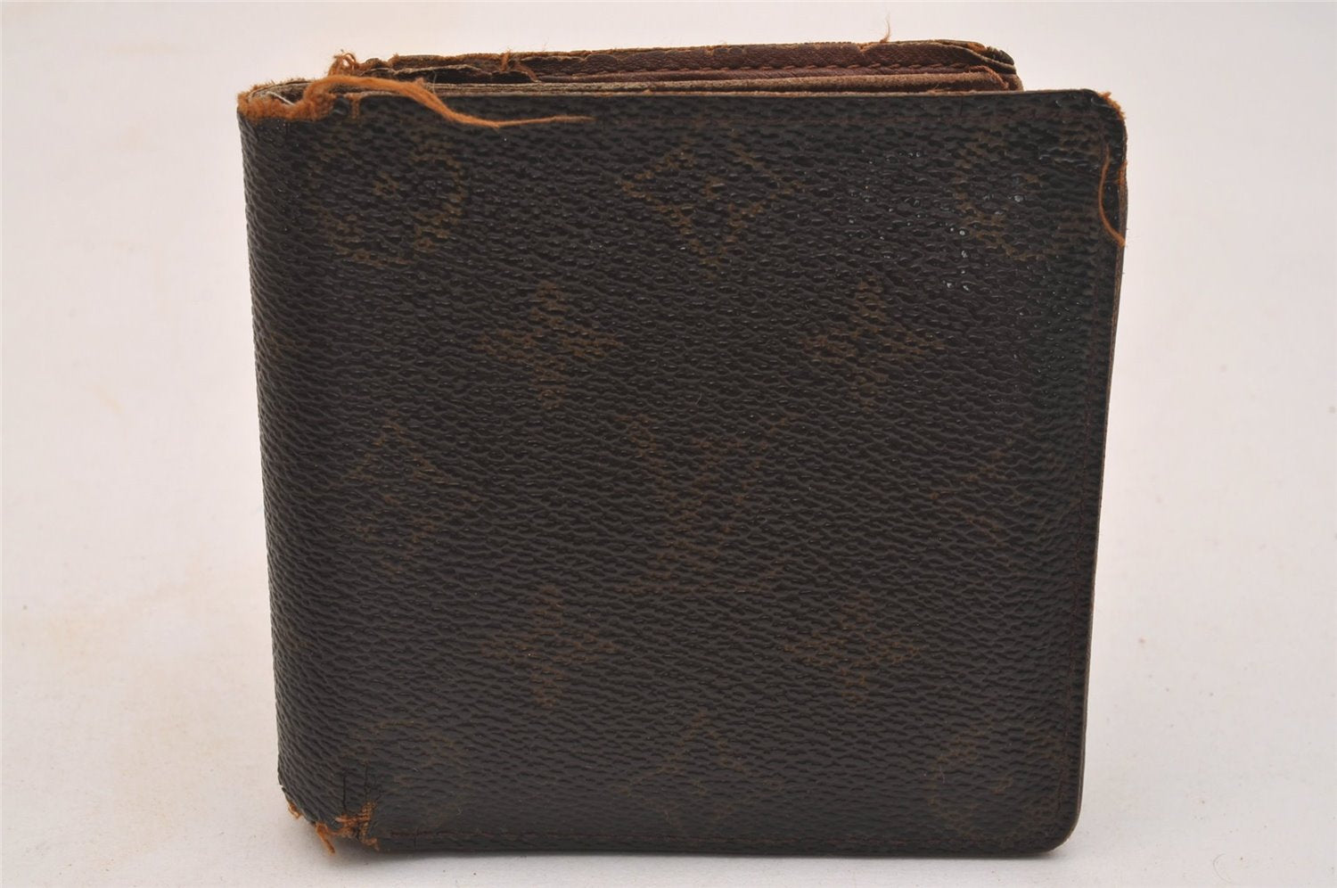 Authentic Louis Vuitton Monogram Porte Billet Carte Credit Monnaie Wallet 5109J