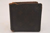 Authentic Louis Vuitton Monogram Porte Billet Carte Credit Monnaie Wallet 5109J