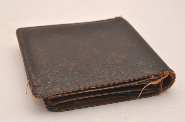 Authentic Louis Vuitton Monogram Porte Billet Carte Credit Monnaie Wallet 5109J