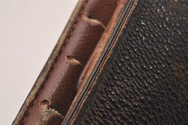 Authentic Louis Vuitton Monogram Porte Billet Carte Credit Monnaie Wallet 5109J