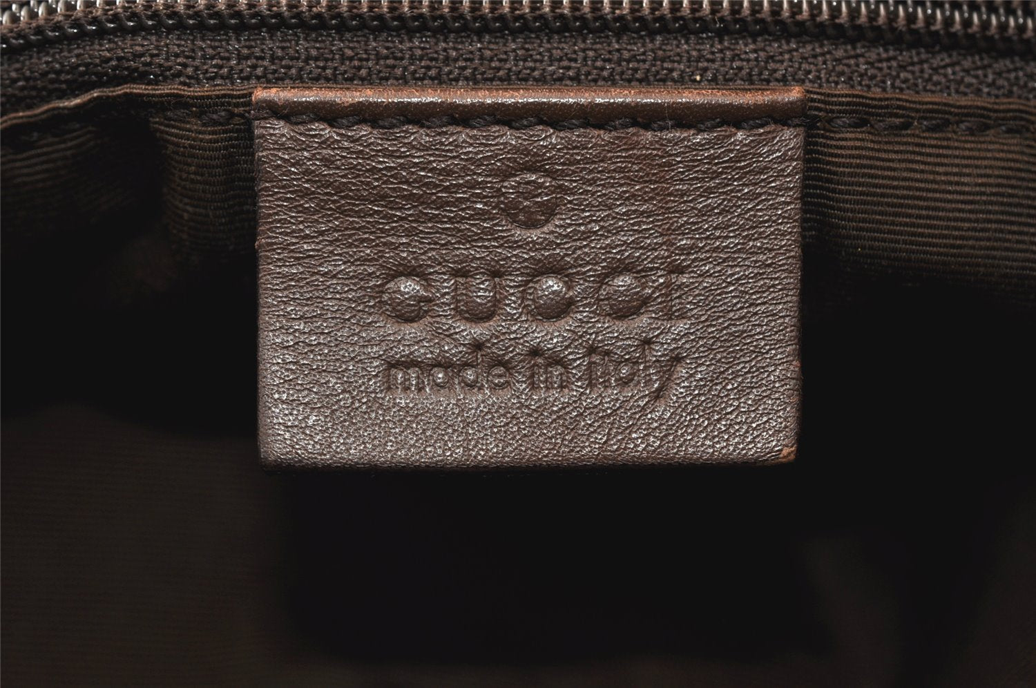 Authentic GUCCI Vintage Shoulder Tote Bag GG Canvas Leather 0021099 Brown 5109K