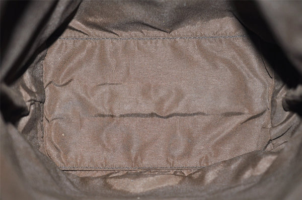 Authentic GUCCI Vintage Shoulder Tote Bag GG Canvas Leather 0021099 Brown 5109K