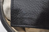 Authentic GUCCI Guccissima Horsebit Clutch Bag GG Leather 240627 Black 5110I