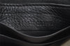 Authentic GUCCI Guccissima Horsebit Clutch Bag GG Leather 240627 Black 5110I