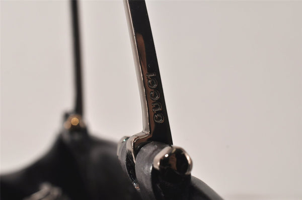 Authentic GUCCI Vintage Hand Bag Purse Leather 0021024 Brown 5111K