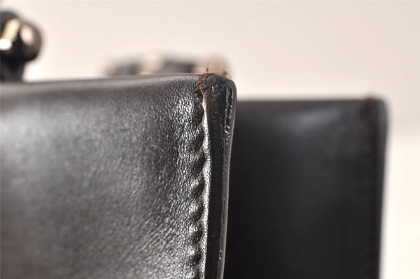Authentic GUCCI Vintage Hand Bag Purse Leather 0021024 Brown 5111K