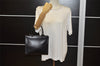 Authentic GUCCI Vintage Hand Bag Purse Leather 0021024 Brown 5111K
