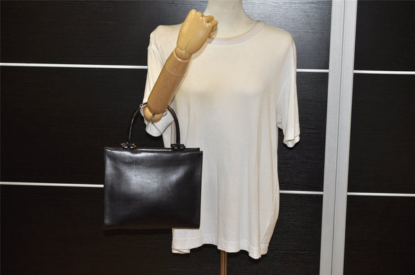Authentic GUCCI Vintage Hand Bag Purse Leather 0021024 Brown 5111K