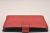 Authentic Louis Vuitton Epi Agenda PM Notebook Cover Red Black R2005E LV 5112J