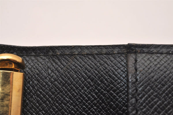 Authentic Louis Vuitton Epi Agenda PM Notebook Cover Red Black R2005E LV 5112J