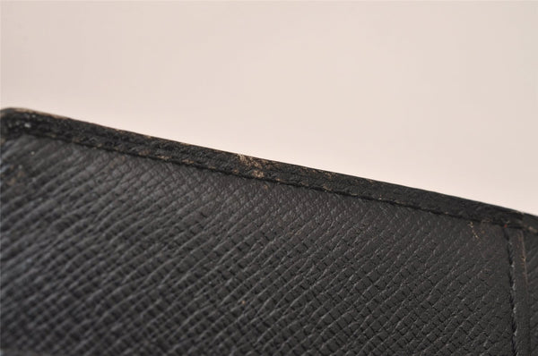 Authentic Louis Vuitton Epi Agenda PM Notebook Cover Red Black R2005E LV 5112J