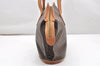 Authentic CELINE Macadam Blason Shoulder Tote Bag PVC Leather Brown 5112K