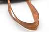 Authentic CELINE Macadam Blason Shoulder Tote Bag PVC Leather Brown 5112K