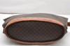 Authentic CELINE Macadam Blason Shoulder Tote Bag PVC Leather Brown 5112K
