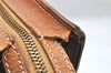 Authentic CELINE Macadam Blason Shoulder Tote Bag PVC Leather Brown 5112K