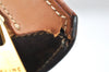 Authentic CELINE Macadam Blason Shoulder Tote Bag PVC Leather Brown 5112K