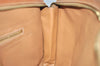 Authentic CELINE Macadam Blason Shoulder Tote Bag PVC Leather Brown 5112K