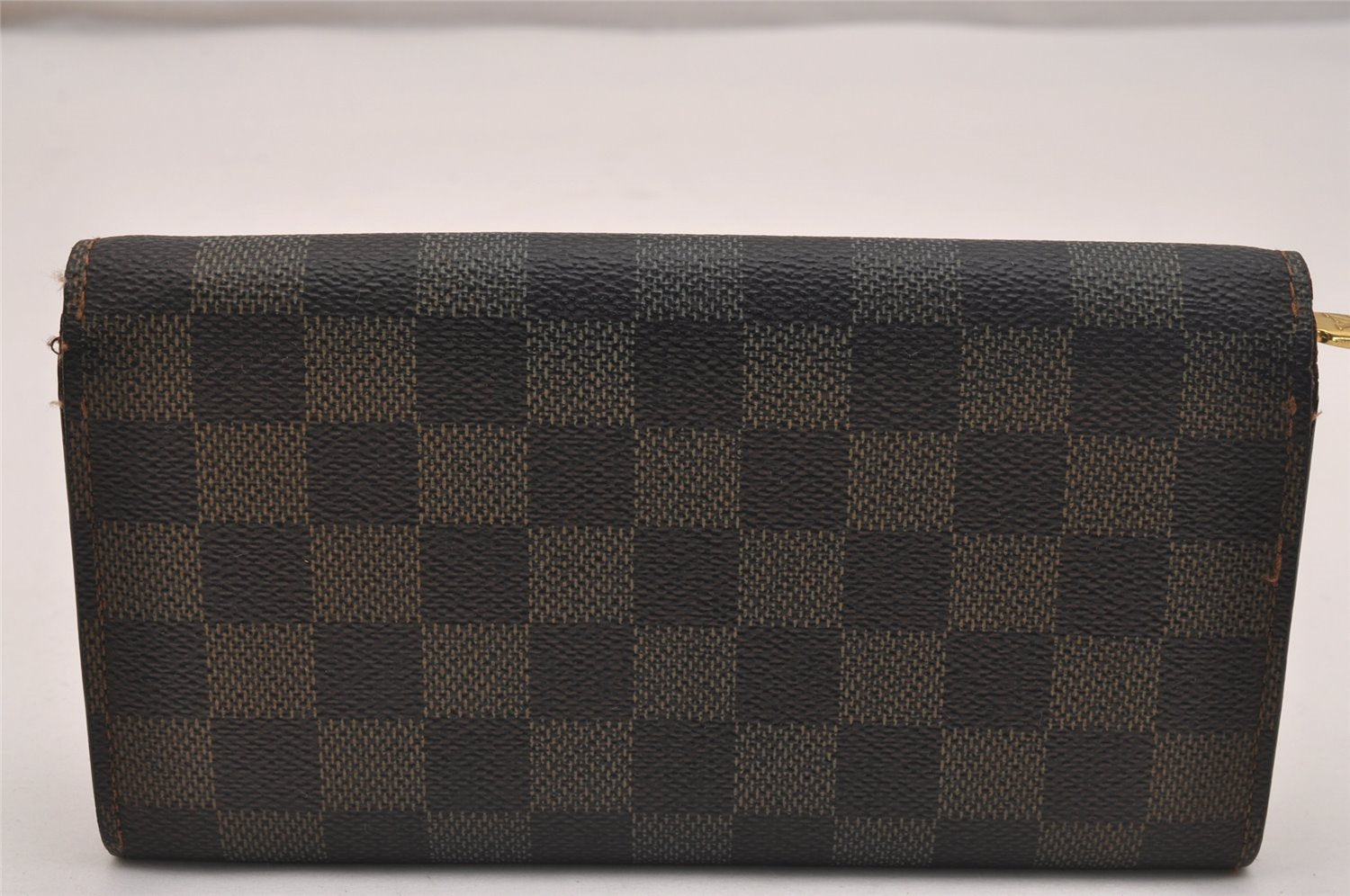 Authentic Louis Vuitton Damier Portefeuille Sarah Long Wallet N61734 LV 5113J