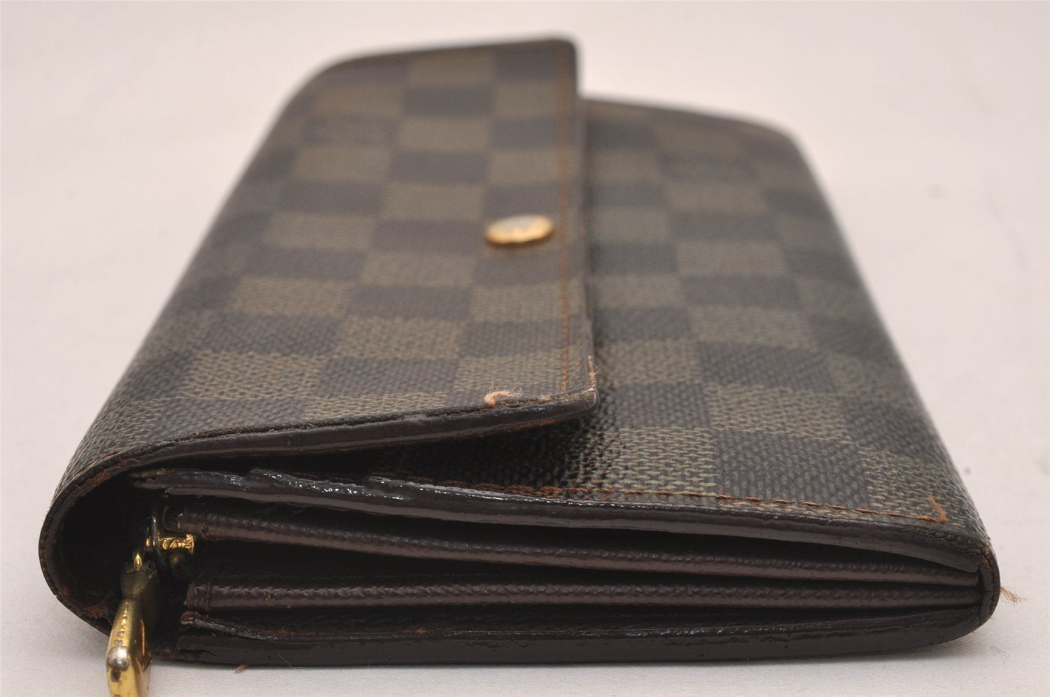 Authentic Louis Vuitton Damier Portefeuille Sarah Long Wallet N61734 LV 5113J