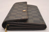 Authentic Louis Vuitton Damier Portefeuille Sarah Long Wallet N61734 LV 5113J