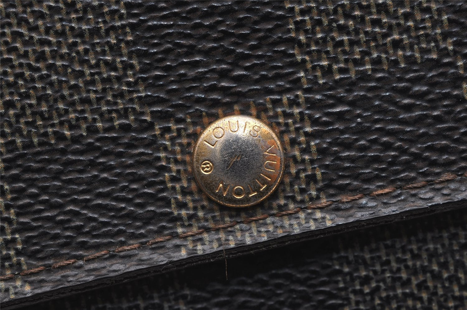 Authentic Louis Vuitton Damier Portefeuille Sarah Long Wallet N61734 LV 5113J