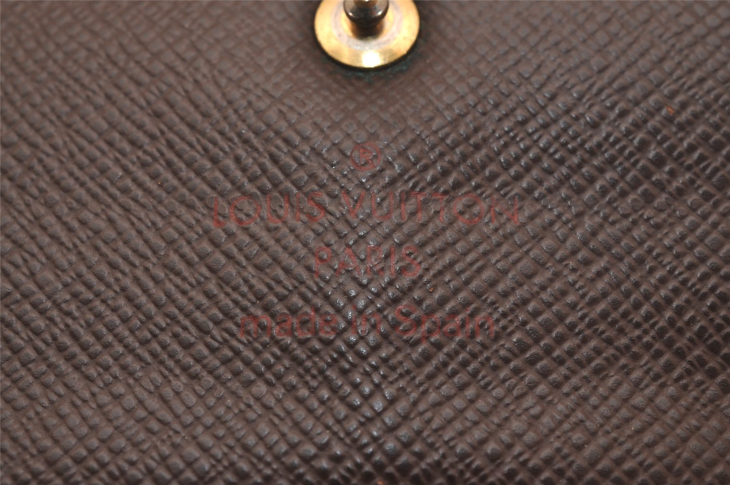 Authentic Louis Vuitton Damier Portefeuille Sarah Long Wallet N61734 LV 5113J