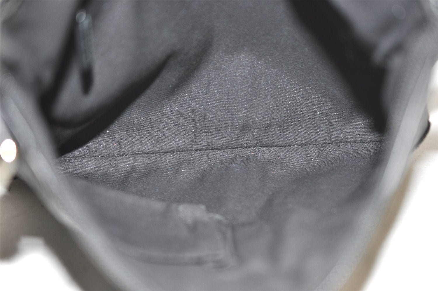 Authentic GUCCI Horsebit Motif Shoulder Crossbody Bag Leather 272396 Black 5114I