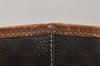 Authentic CELINE Macadam Blason Shoulder Hand Bag PVC Leather Brown 5114K