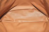 Authentic CELINE Macadam Blason Shoulder Hand Bag PVC Leather Brown 5114K