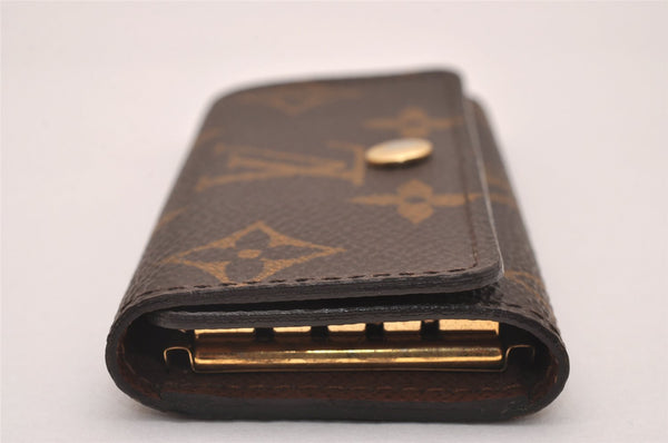 Authentic Louis Vuitton Monogram Multicles 4 Four Hooks Key Case M62631 LV 5115J