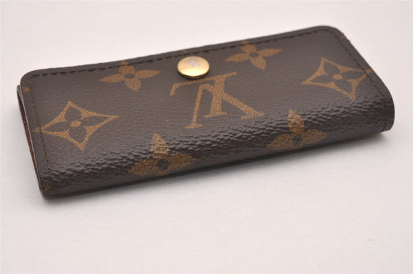 Authentic Louis Vuitton Monogram Multicles 4 Four Hooks Key Case M62631 LV 5115J