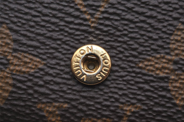 Authentic Louis Vuitton Monogram Multicles 4 Four Hooks Key Case M62631 LV 5115J