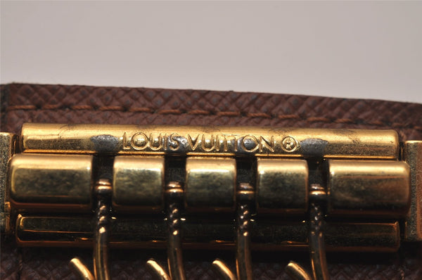 Authentic Louis Vuitton Monogram Multicles 4 Four Hooks Key Case M62631 LV 5115J