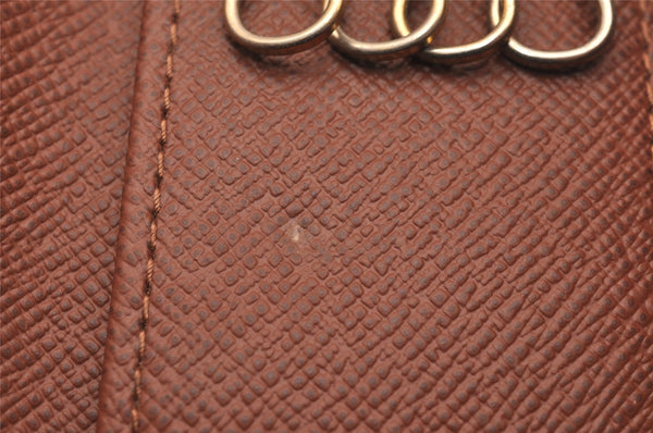 Authentic Louis Vuitton Monogram Multicles 4 Four Hooks Key Case M62631 LV 5115J