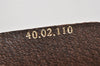 Authentic GUCCI Vintage Shoulder Tote Bag GG PVC Leather Brown 5115K
