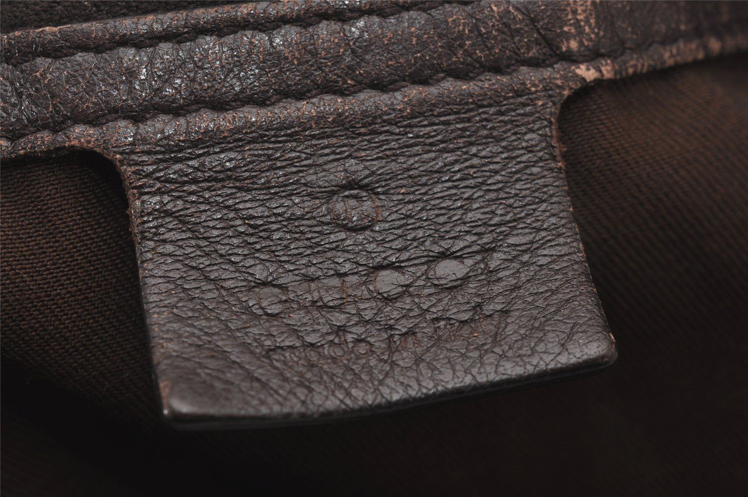 Authentic GUCCI Charlotte Shoulder Tote Bag GG Canvas Leather 203506 Brown 5116I