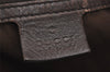 Authentic GUCCI Charlotte Shoulder Tote Bag GG Canvas Leather 203506 Brown 5116I