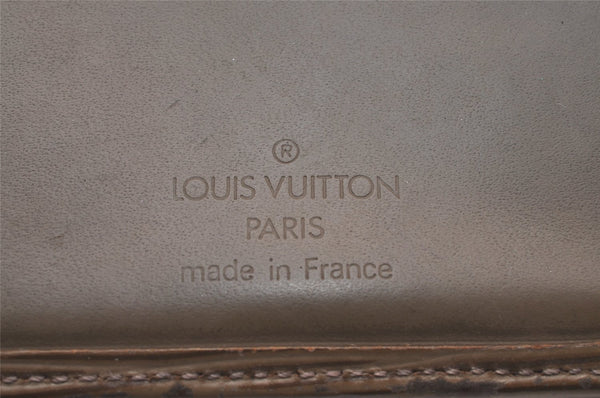 Authentic Louis Vuitton Epi Porte Billet Carte Credit Monnaie Wallet Brown 5116J