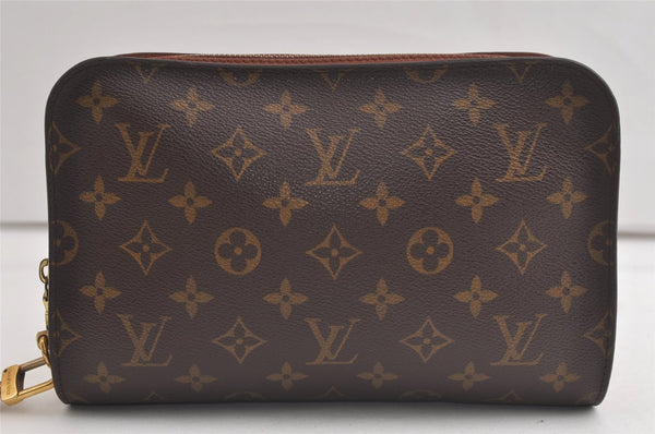 Authentic Louis Vuitton Monogram Orsay Clutch Hand Bag Purse M51790 LV 5116K