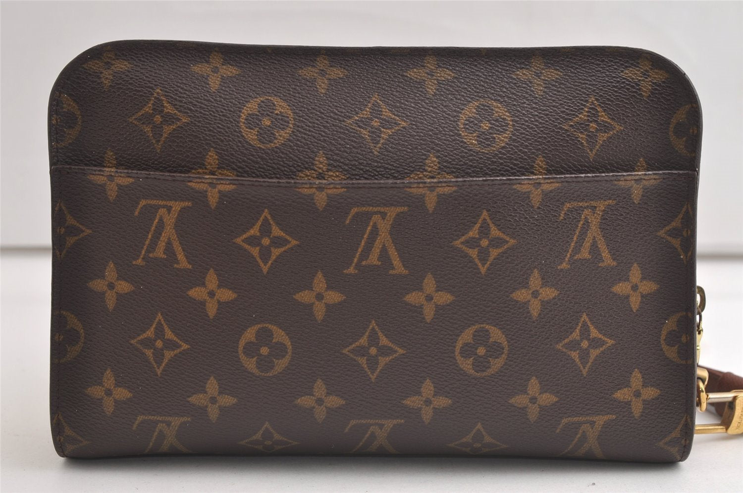 Authentic Louis Vuitton Monogram Orsay Clutch Hand Bag Purse M51790 LV 5116K